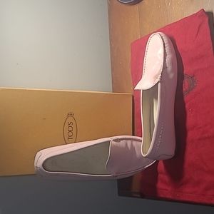 VINTAGE Tod's driving loafers Y2K  Size 7 women's pink